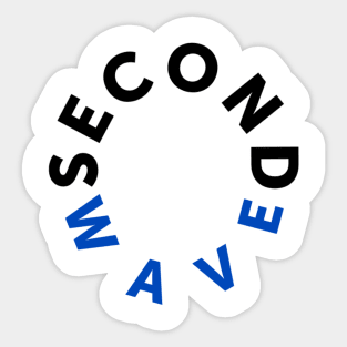 Second Wave 7 Sticker